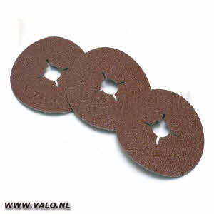 Fiberschijven 115 x 22mm - 25 stuks