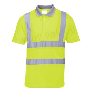 Polo shirt Hi-Vis S477 Geel