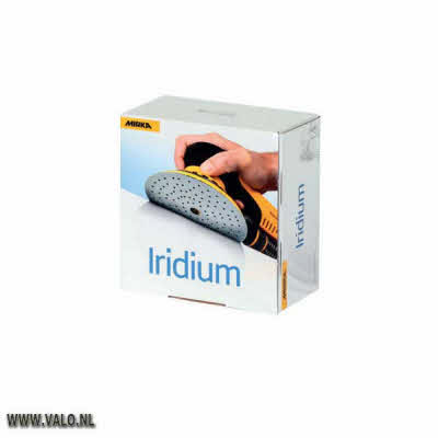 Mirka Iridium schijven 125 mm multihole - 50 schijven