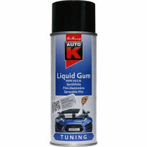 Liquid Gum Zwart spuitbus 400 ml