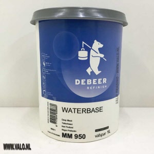 MM950 Waterbase 900+ Deep black 1 liter