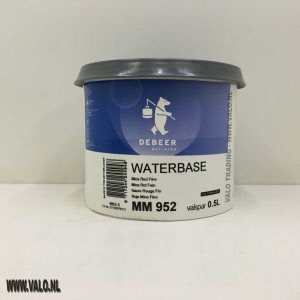 MM952 Waterbase 900+ Mica Red 0,5 liter