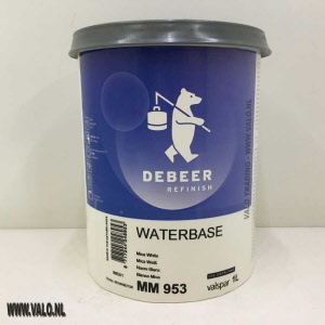 MM953 Waterbase 900+ Mica white 1 liter