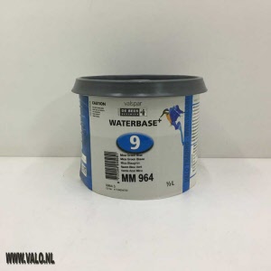 MM964 Waterbase 900+ Mica Green Blue 0,5 liter
