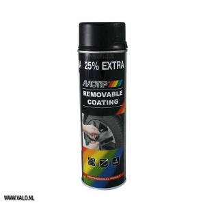 Motip 04301 Sprayplast Zwart Mat Spuitbus 500ml