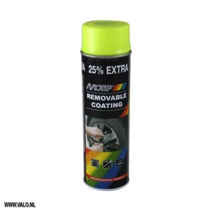 Motip 04310 Sprayplast Fluor geel Spuitbus 500ml