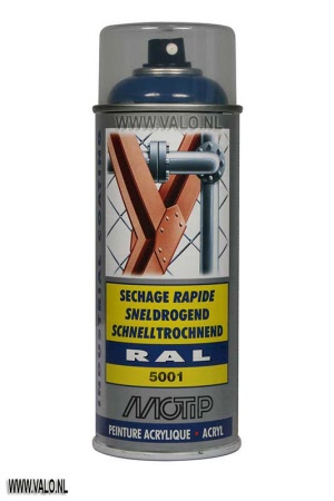 MoTip Industrial RAL 5001 Blauwgroen Spuitbus 400ml