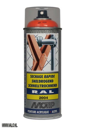 MoTip Industrial RAL 2004 Helder Oranje Spuitbus 400ml