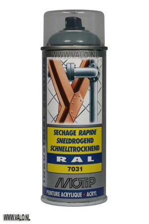 MoTip Industrial RAL 7031 Blauwgrijs Spuitbus 400ml