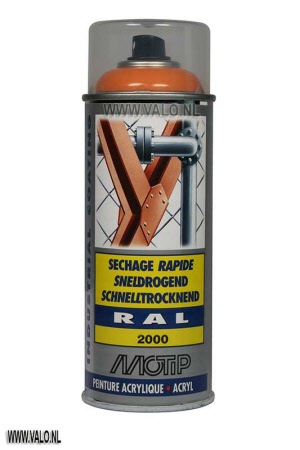 MoTip Industrial RAL 2000 Geel-Oranje Spuitbus 400ml