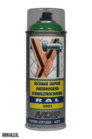 MoTip Industrial RAL 6001 Smaragdgroen Spuitbus 400ml