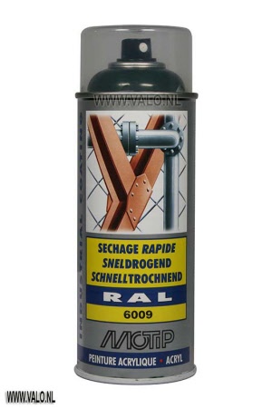 MoTip Industrial RAL 6009 Dennen Groen Spuitbus 400ml