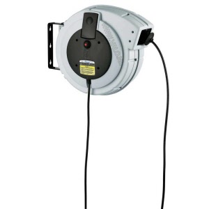 Stroomhaspel wandbevestiging Major plus 230V 25M.