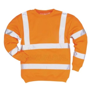 Sweatshirt Hi-Vis Oranje B303