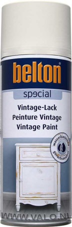 Vintage Antiek wit Spuitbus 400 ml.